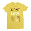 ewok2 Ladies Fitted T-Shirt
