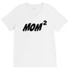 mom squared V-Neck Tee