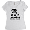 bearly awake Women's Triblend Scoop T-shirt