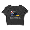 best friends forever Crop Top