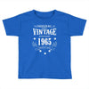 original parts vintage established 1965 perfectly aged Toddler T-shirt