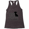 SORRY I CAN'T I HAVE PLANS WITH MY DOG Racerback Tank