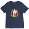 the grey V-Neck Tee