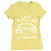 camp crystal lake counselor Ladies Fitted T-Shirt