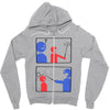 selfie smash Zipper Hoodie