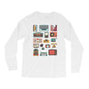 vintage electronic retro technology Long Sleeve Shirts
