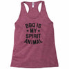 bbq spirit animal Racerback Tank