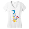 sax addict saxophone Women's V-Neck T-Shirt