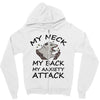 anxiety attack Zipper Hoodie