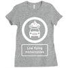 low flying motorcycles Ladies Fitted T-Shirt