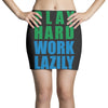 play hard, work lazily Mini Skirts
