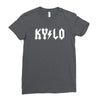 back in black Ladies Fitted T-Shirt