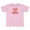 vote for pedro ringer t shirt napoleon dynamite ninja skills Toddler T-shirt
