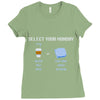 select your monday Ladies Fitted T-Shirt