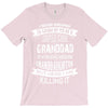 Super Cool Granddad Of A Freaking Awesome Granddaughter T-Shirt