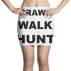 crawl walk hunt Mini Skirts
