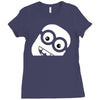 funny face funny Ladies Fitted T-Shirt
