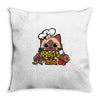 moga's famous bbq Throw Pillow