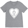 locked V-Neck Tee