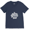 the world's greatest non biological dad V-Neck Tee