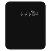 fishing heartbeat Mousepad