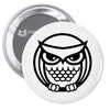 owl  (6) Pin-back button