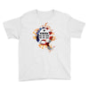 American Flag Q Fire Youth Tee