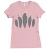 bird feathers nature Ladies Fitted T-Shirt