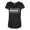 baby loading Maternity Scoop Neck T-shirt