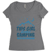Camper Couple Girl Women's Triblend Scoop T-shirt