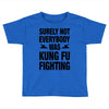 Surely Not Everybody Was Kung Fu Fighting Toddler T-shirt