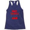 make america kind again Racerback Tank