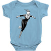 captain marvel 8 Baby Bodysuit