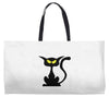 black cat Weekender Totes