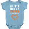 if it's not on strava it didn't happen Baby Bodysuit