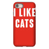 i like cats iPhone 8