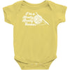 i'm a knotty knotty hooke Baby Onesie