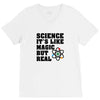 Science It's Like Magic But Real V-Neck Tee