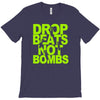 dub step drop beats not bombs black light skrillex ink hiphop dance T-Shirt