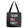 occupy all streets as seen on jay Tote Bags