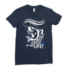 the best catch of his life! Ladies Fitted T-Shirt