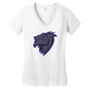 rockzillah dark Women's V-Neck T-Shirt