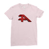 3D ART LOGO Ladies Fitted T-Shirt