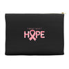 breast cancer hope Accessory Pouches