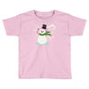 windy snowman Toddler T-shirt