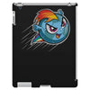 rainbow soccer iPad 3 and 4 Case
