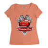birthday boy mc queen Women's Triblend Scoop T-shirt