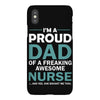 i'm a proud dad of freaking awesome nurse iPhoneX