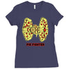 pie fighter Ladies Fitted T-Shirt