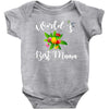 world's best mama Baby Bodysuit